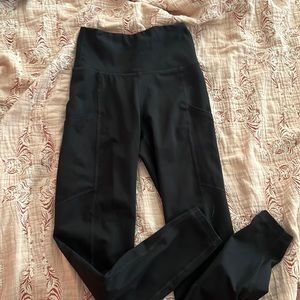 black american eagle everything legging